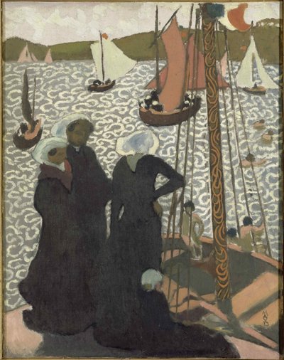 Regatas em Perros-Guirec Regatas em Perros-Guirec, 1892. de Maurice Denis