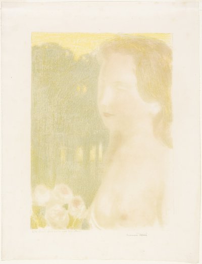 Ela era mais bonita do que sonhos, placa sete do amor de Maurice Denis