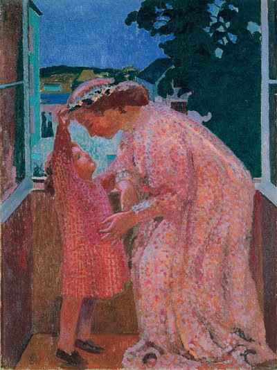 A coroa de margaridas, c. 1906 de Maurice Denis