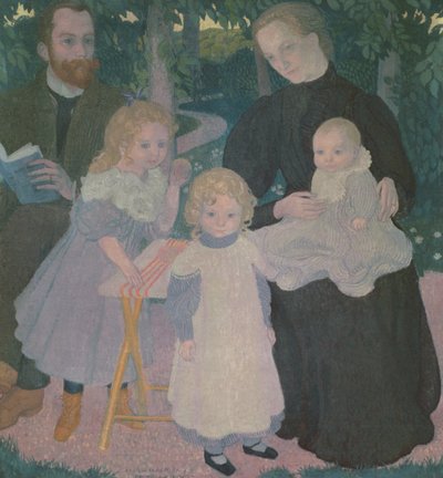 A Família Mellerio, 1897 de Maurice Denis