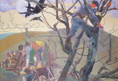 The Wood Gatherers (óleo sobre tela) de Maurice Langaskens