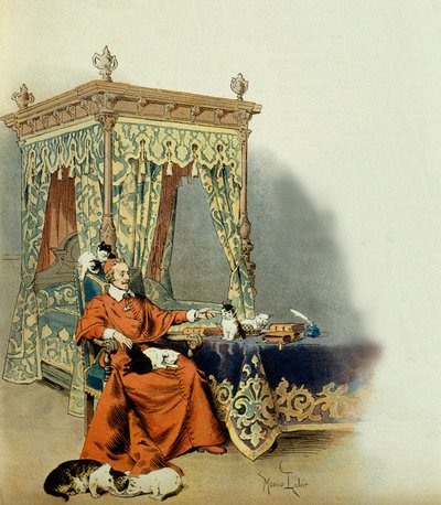 História da França: Cardeal Richelieu (Armand Jean du Plessis de Maurice Leloir