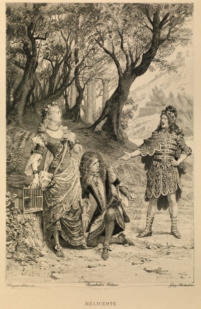 Melicerte de Molière de Maurice Leloir