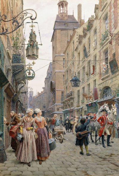 A rua movimentada de Maurice Leloir
