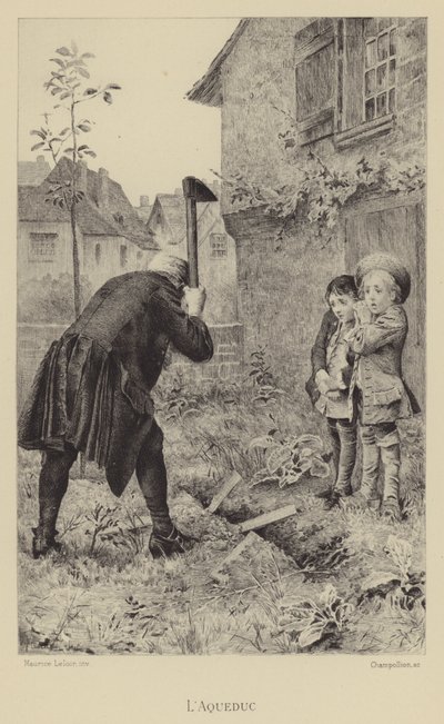 O aqueduto (gravura) de Maurice Leloir