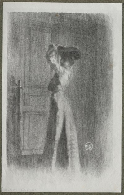 Mulher na moda de Maurice Louis Henri Newmont