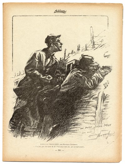 La Baionnette, sátira B  W de Maurice Neumont