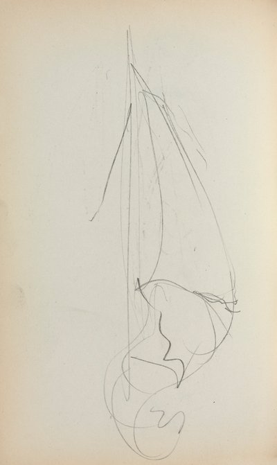 Sketchbook italiano: Vela (página 73) de Maurice Prendergast