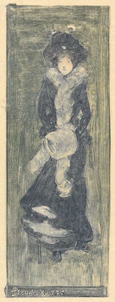 Lady Su Hui e seu quebra-cabeça de versos de Maurice Brazil Prendergast