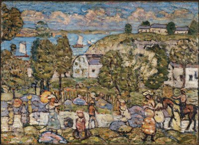 Paisagem perto de Nahant de Maurice Prendergast