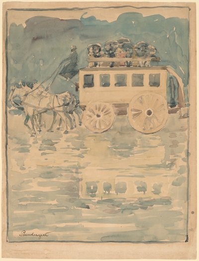 Ônibus Parisiense de Maurice Brazil Prendergast