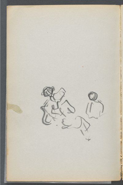 Sketchbook, The Dells, N° 127, página 054: Figuras de Maurice Prendergast