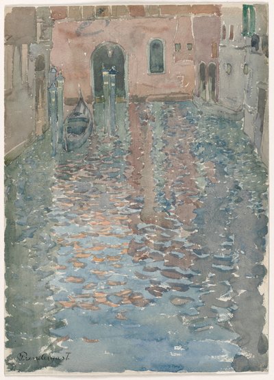 Canais de Veneza de Maurice Prendergast