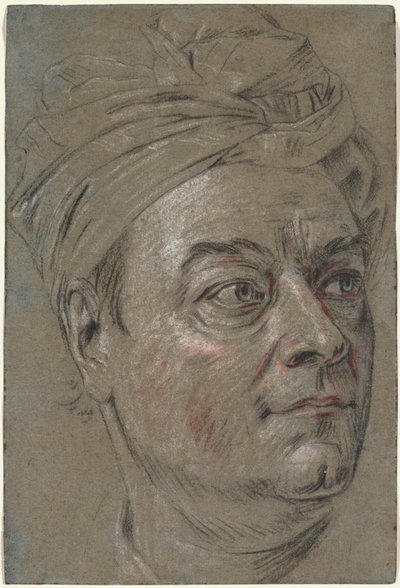 Jacques Dumont, chamado Le Romain, c. 1742. de Maurice Quentin de La Tour