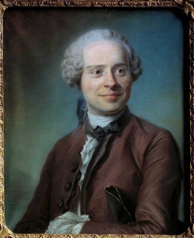 Retrato do filósofo Jean Le Rond d