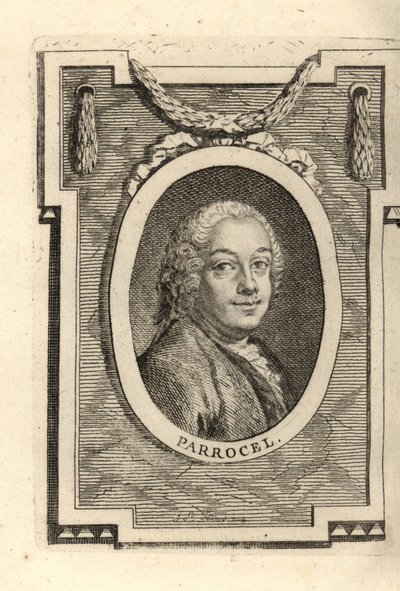 Charles Parrocel, pintor francês. de Maurice Quentin de la (after) Tour