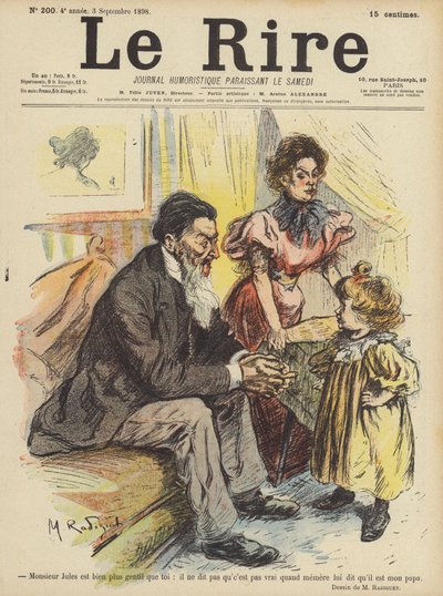 Ilustração para o riso de Maurice Radiguet