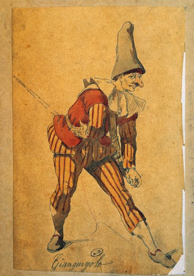Giangurgolo, personagem da Commedia dell
