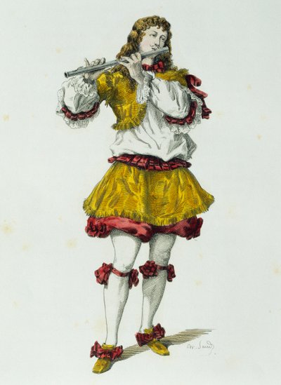 Ottavio em 1688, por Maurice Sand (1823-1889) de Maurice Sand