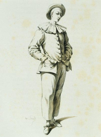 Pedrolino, de Maurice Sand (1823-1889) de Maurice Sand
