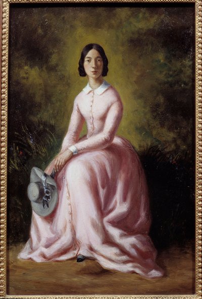 Retrato da cantora Pauline Viardot (1821-1910) Pintura de Maurice Sand (1823-1889) Paris do século XIX, musee de la Vie Romantique - Retrato da cantora Pauline Viardot (1821-1910). Pintura de Maurice Sand (1823-1889) de Maurice Sand