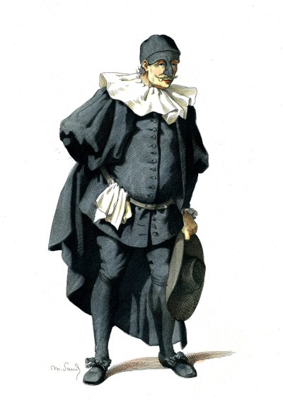 O mestre do recheio escolar sob a regência de François I de Maurice Sand