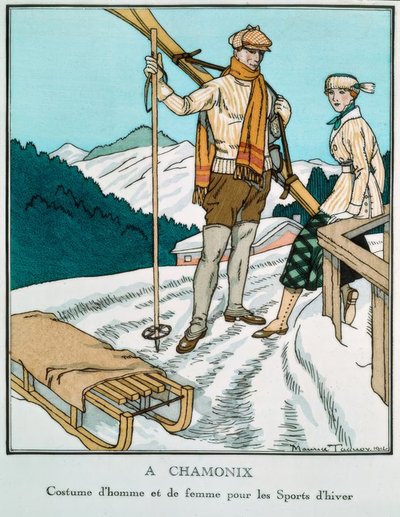 A Chaomnix / Fato de desporto de inverno para homem e mulher de Maurice Taquoy