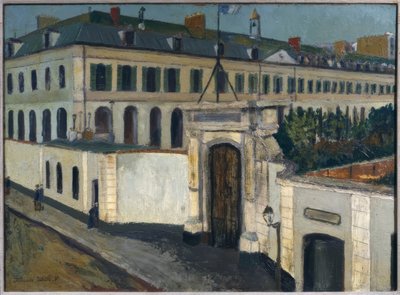 O hospital militar Saint-Martin de Maurice Utrillo