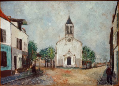 Igreja em Villanteuse de Maurice Utrillo