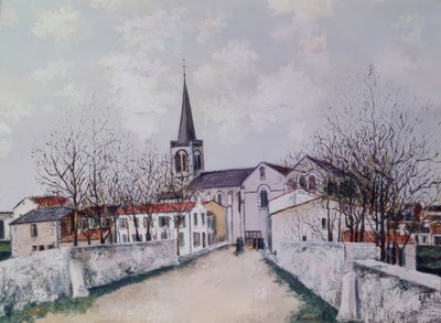 A VILLA DE PARIS de Maurice Utrillo