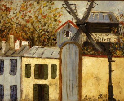 Moinho da Galette de Maurice Utrillo