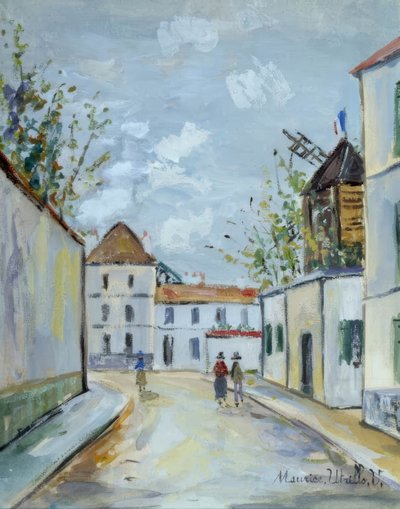 Moulin de la Galette von Maurice Utrillo