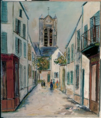 Rua de Paris de Maurice Utrillo