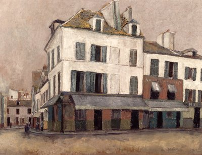 Praça do Tertre em Montmartre de Maurice Utrillo