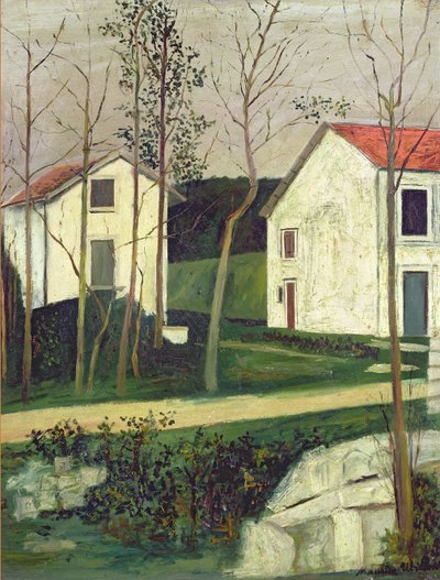 Ravin de Presles (óleo sobre tela) de Maurice Utrillo