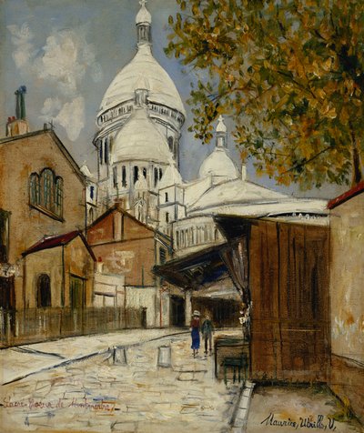 Sacre-Coeur de Montmartre de Maurice Utrillo