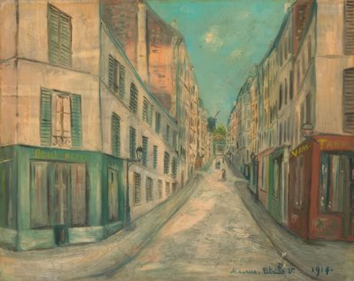 Rua em Paris de Maurice Utrillo