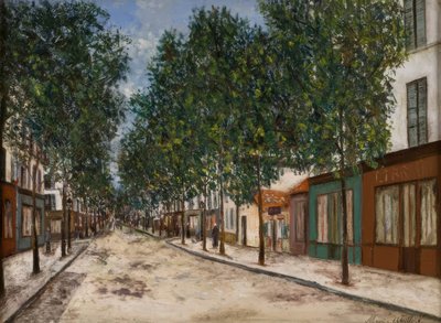 Rua para Puteaux de Maurice Utrillo