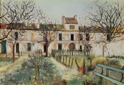O Jardim de Montmagny  de Maurice Utrillo