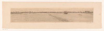 Paisagem do prado com opilião de Maurits van der Valk (signed by artist)