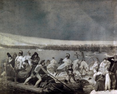 Retiro da Rússia (1812): "a passagem da Beresina (Berezina) pelo exército francês em 28 de novembro de Mauro Conconi