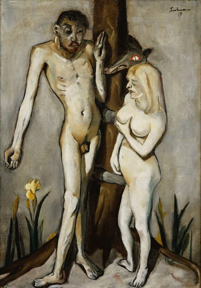 Adão e Eva de Max Beckmann