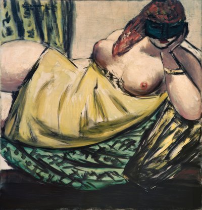 Alfi com máscara de Max Beckmann