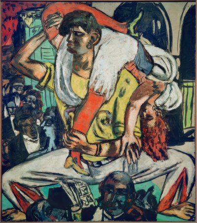 Dança Apache de Max Beckmann