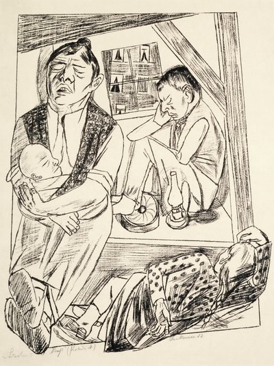 À noite de Max Beckmann