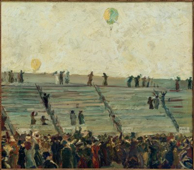 Corrida de balões de Max Beckmann