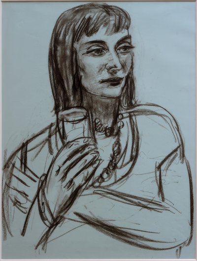 Retrato Marion Greenwood de Max Beckmann