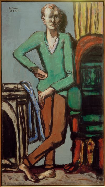 Retrato Walter Barker de Max Beckmann