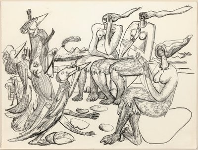 Birdplay de Max Beckmann