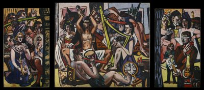 Bluff do Homem Cego de Max Beckmann